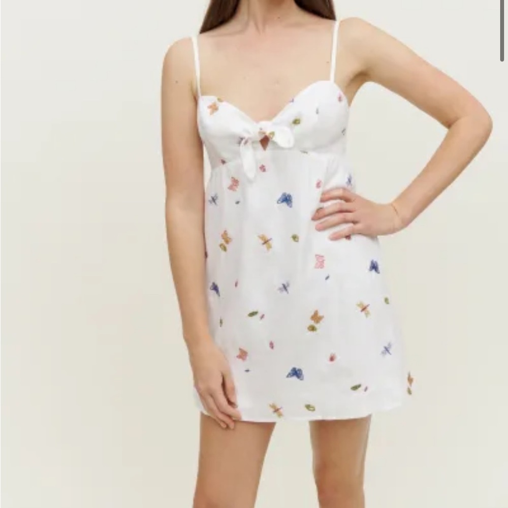 Reformation Ryland Linen Dress